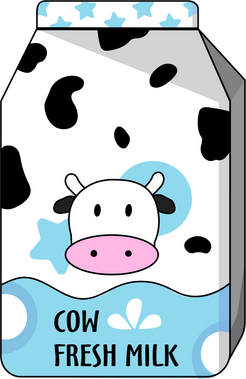 Cow Milk Box